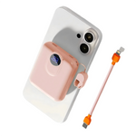 Lade das Bild in den Galerie-Viewer, Portable Charger, Lightest 10000mAh 22.5W PD Power Bank, USB C in &amp; Out Fast Charging Battery Pack, External Phone Powerbank Compatible with iPhone 16 15 14 13 Samsung S22 S21 Google iPad etc(Pink)
