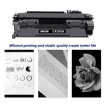 Carica l&#39;immagine nel visualizzatore di Gallery, Amstech 5-Pack Compatible Toner for HP 80A CF280A Laserjet Pro 400 M401a M401d M401n M401dn M401dne M401dw Laserjet Pro 400 MFP M425DN M425dw Printer High Yield(Black)
