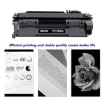 Lade das Bild in den Galerie-Viewer, Amstech 5-Pack Compatible Toner for HP 80A CF280A Laserjet Pro 400 M401a M401d M401n M401dn M401dne M401dw Laserjet Pro 400 MFP M425DN M425dw Printer High Yield(Black)
