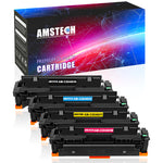 Load image into Gallery viewer, Amstech Compatible Cartridge 046 Toner Replacement for Canon 046 046H MF733cdw Toner Canon ImageClass MF731cdw MF733cdw MF735cdw LBP654cdw MF733cdw Toner Printer Ink (Black Cyan Magenta Yellow,4PK)

